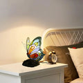 Beautiful Butterfly Lamp Style Stained Glass Table Lamp