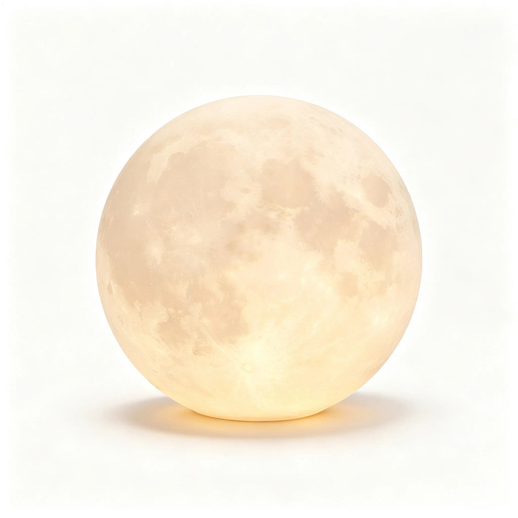 Minimalist Solar Garden Orb Lamp