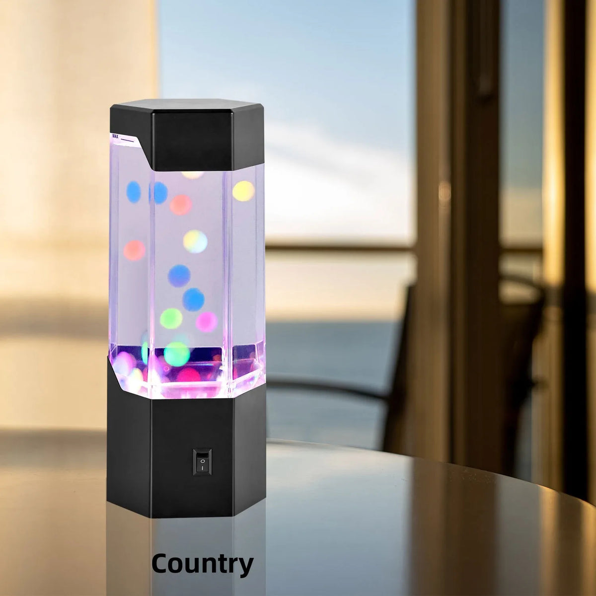 Cross-border European American Plastic lava Jelly Water Globe